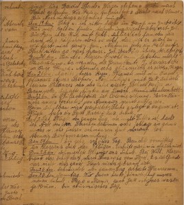 A page from "Papa's Tagebuch" in 1935.