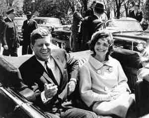 John F. and Jacqueline Kennedy