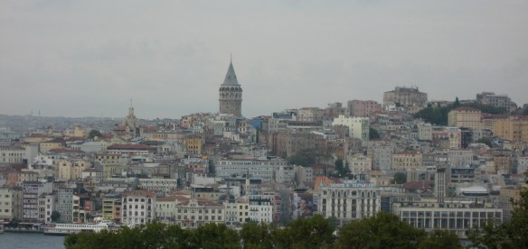 This is a view of Istanbul from Topakapi Palace, and I think the reason I especially like it is because it's not a very good photo, technically, but for that reason it looks kind of painterly and (to me) magical and mysterious.
